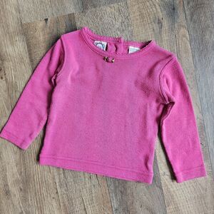 Vintage Little Lindsey Baby Shirt – Size 6-9M – 100% Cotton – Pink